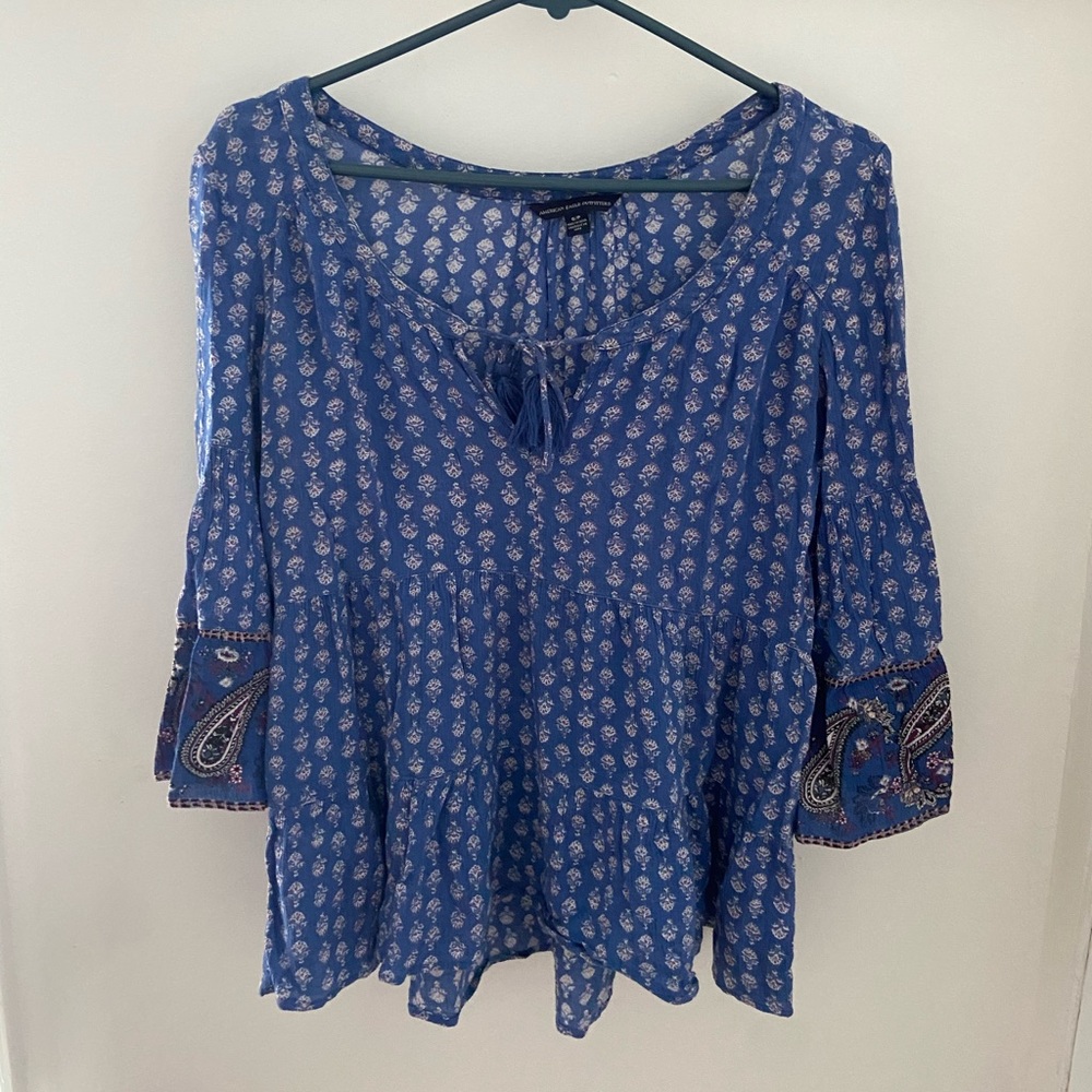 American Eagle boho top